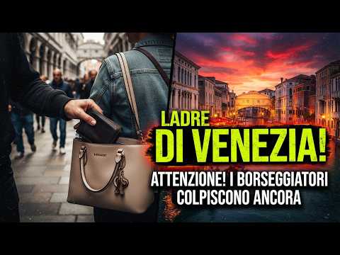 Video A Venezia le borseggiatrici difendono il bottino con forza e diritto (w lItalia)