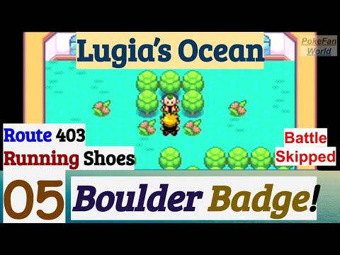 Pokemon Lugia's Ocean Parts Gameplay (GBA Rom Hack) 