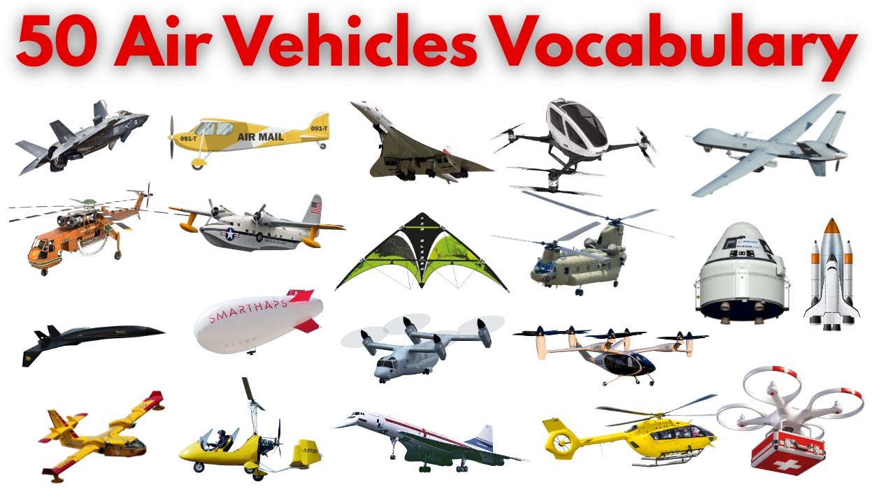 Types of Air Vehicles| Air Transportation|Helicopter| #airplane #vehicles #vehiclesforkids