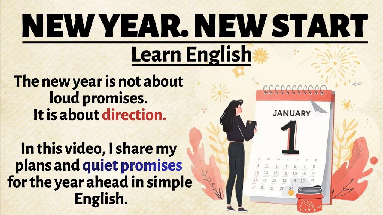 My Quiet Promises for the New Year | Learn English Through Story