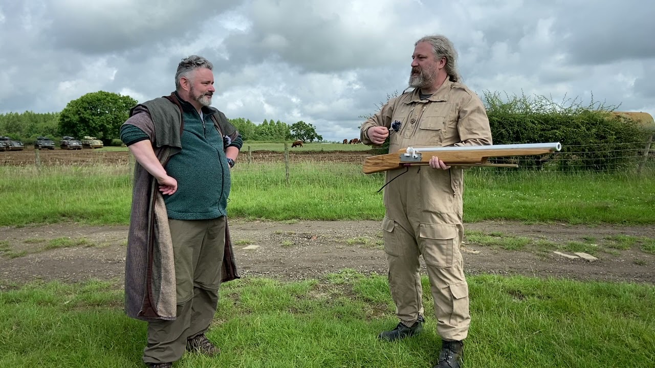 Learning about the Larpquebus, a larp safe Arquebus