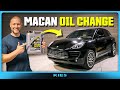 Porsche Macan S Oil Change DIY + RESET THE OIL LIGHT