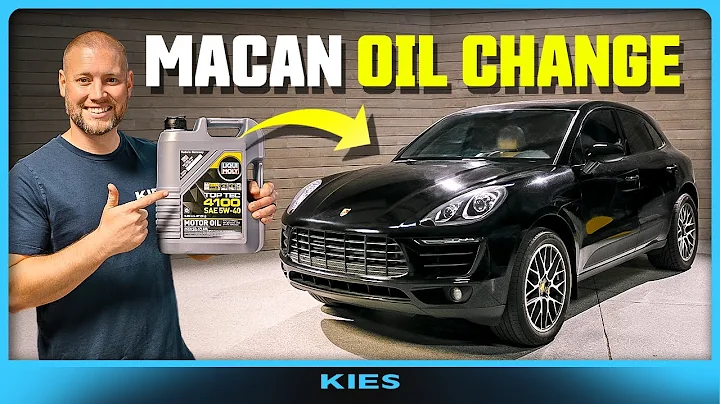 Porsche Macan S Oil Change DIY + RESET THE OIL LIGHT