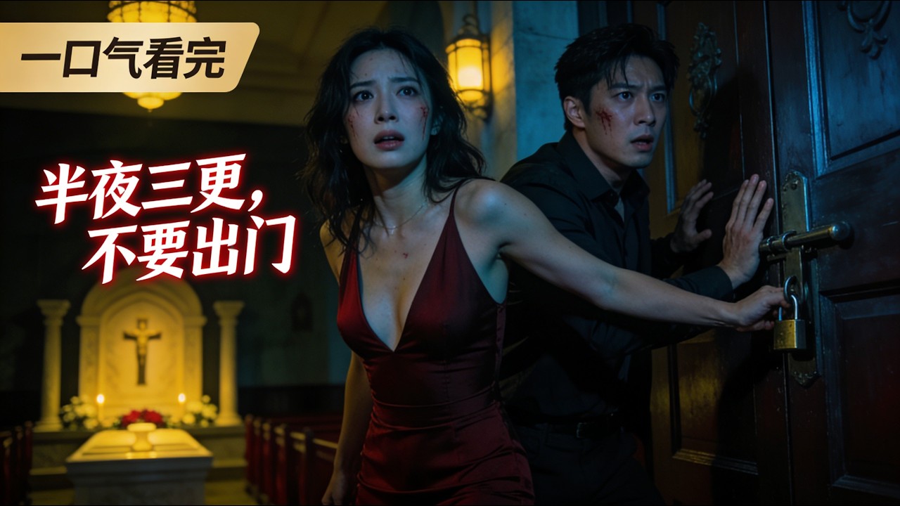 午夜灵堂怪事：守灵人离奇遭遇