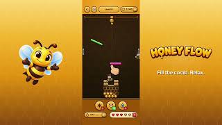 Honey Flow — Relaxing Physics Puzzle Game (Official Trailer) screenshot 4