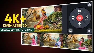 3D Reels bhakti Trending Behind Object Status Video Editing || 4k Full Screen Moving Editing