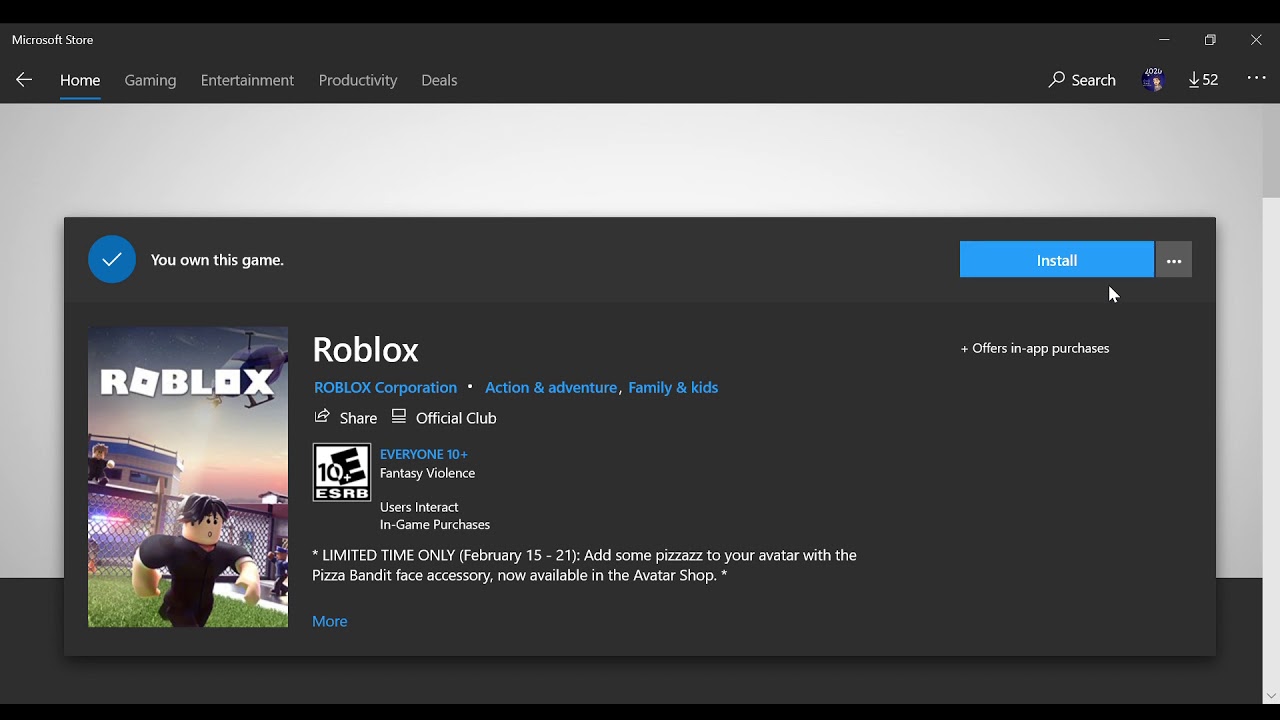 Roblox won't install or download on Windows 11