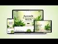 E-commerce Website for Ayurvedic & Organic Products | Built by Sachin Rout