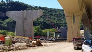 MnDOT I-90 Dresbach Bridge Pier 4 Demo Blast