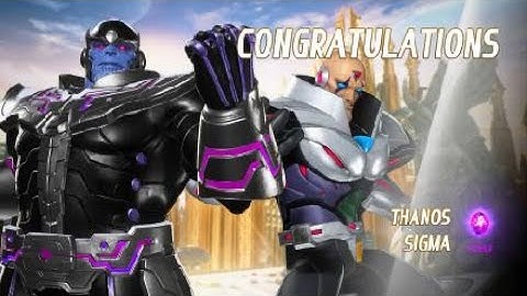 MARVEL VS. CAPCOM: INFINITE Arcade Mode Thanos Sigma