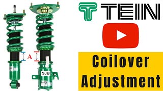 Adjustable Suspension - How to set ride height
