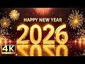 New Year Countdown 2026 🎉 Beautiful Firework & Timeless Christmas Ambience, Happy New Year 2026