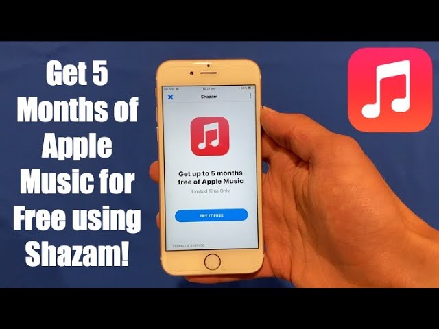 Shazam permet d'obtenir 5 mois d'Apple Music gratuits (6 mois via