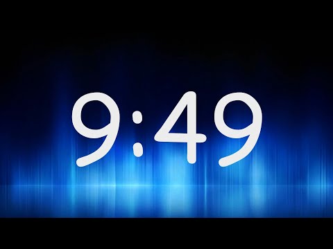 9:49 Minutes Timer / Countdown from 9min 49sec