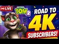 Talking Tom 2 Live 🔴 Road to 4K Subscribers! Support Guys ❤️ || Rohitgaming01 is live