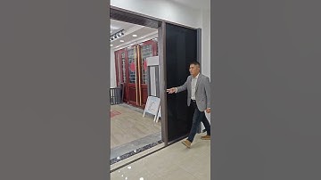 Roll up the invisible screen door, the screen mesh is welded, strong wind and pressure resistance