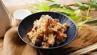 【レンジおかず】レンジで作る定番おかず「しっとり卯の花」のレシピ・作り方