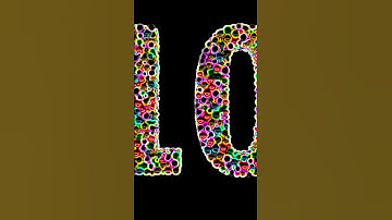 Ten Neon Outline Effects #learncounting #preview2effects #numbers #nurseryrhymes #number