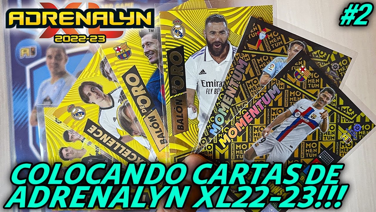 Así de completo se queda el álbum de Adrenalyn XL 2022-23 abriendo