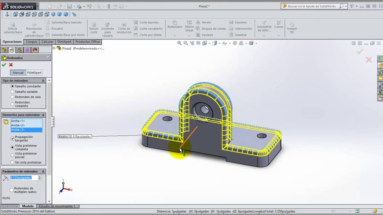 Линия разъема solidworks
