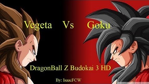 DragonBall Z Budokai 3 HD: SSJ4 Goku vs SSJ4 Vegeta