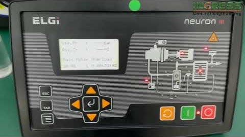 REPAIR ELGI DISPLAY FOR AIR COMPRESSOR CONTROLLER NEURON III | INGRESS MALAYSIA