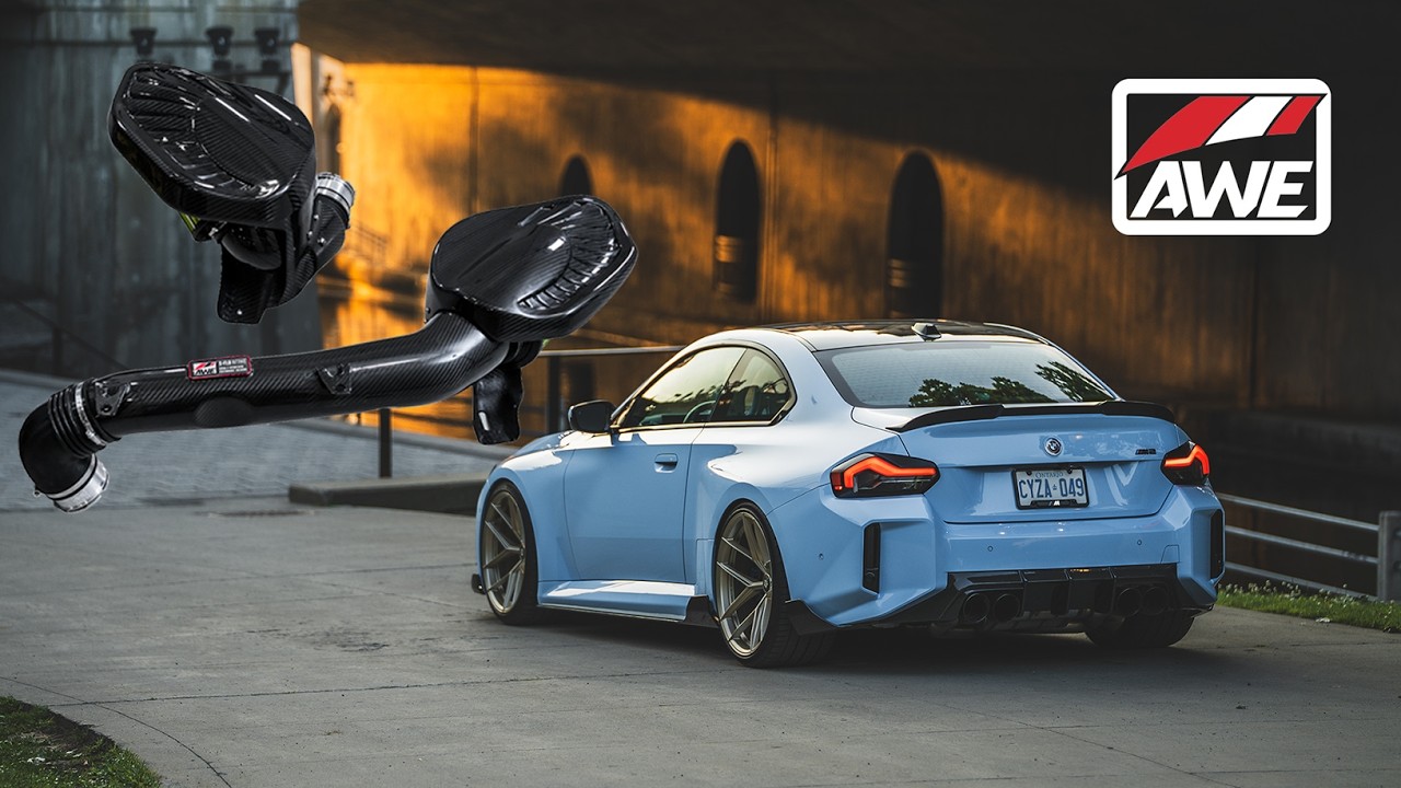 Мой G87 M2 теперь звучит просто потрясающе! (Установка впуска AWE)