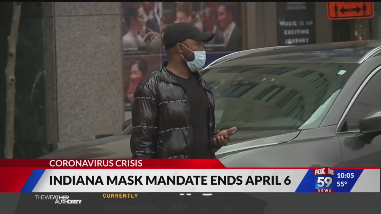 Indiana mask mandate ends April 6 YouTube