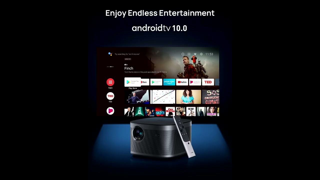 美品　XGIMI Horizon Pro XK03H 4K XGIMI HORIZON Pro 4K Smart Projector with Harman Kardon Speaker