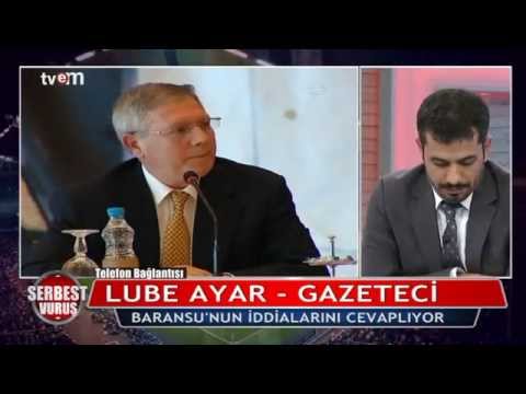 CANLI YAYINDA BÜYÜK KAVGA!  LUBE AYAR - MEHMET BARANSU TVEM SERBEST VURUŞ