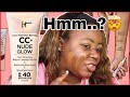 Trying NEW It Cosmetics Nude Glow Foundation! + Mini Wear Test!