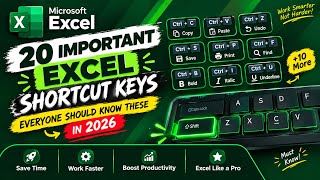 Information 20 Excel Shortcut Keys Everyone Should Know in 2026 News