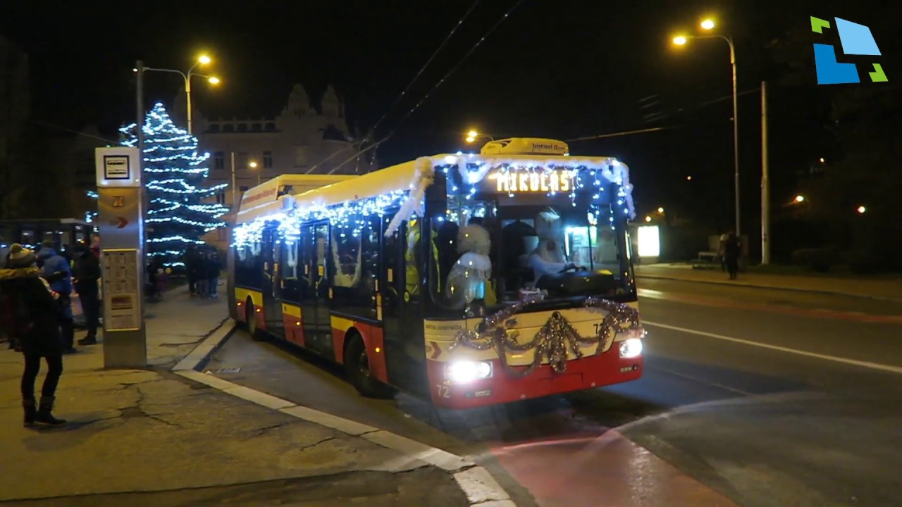 Mikuláš, anděl a čerti v Hradci Králové 2019