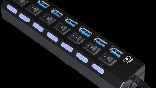 7 Port USB 2.0 & 4 Port USB 3.0 Hubs