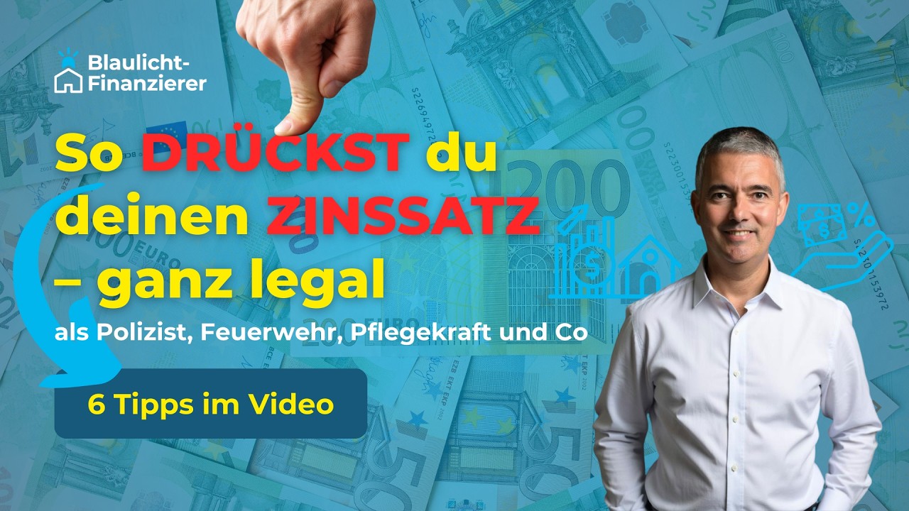 So drückst du DEINEN Zinssatz - ganz legal!
