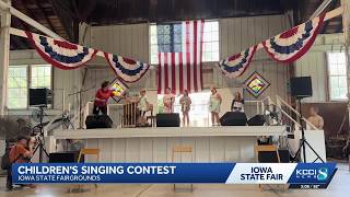 Siblings from Clive take top spots in singing contest at Iowa State Fair