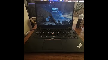 ThinkPad T480s with IR camera for automatic login