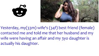 Yesterday, My33M Wifes 34F Best Friend Female Contacted Me