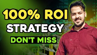 How to catch institutional momentum || 100% ROI trading strategy || institutional trading