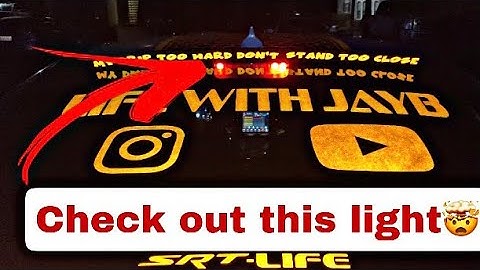 2019+ DODGE CHARGER SEQUENTIAL 3rd BRAKE LIGHT INSTALL