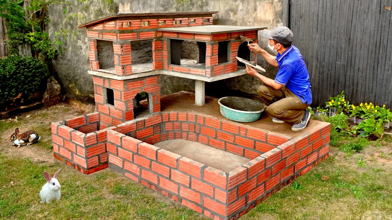 Rescue poor rabbits and build stunning 3in1 rabbit house