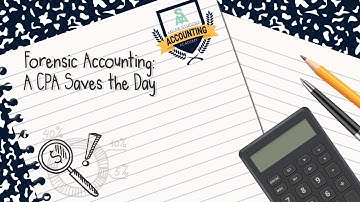 Forensic Accounting: A CPA Saves the Day #MICPA #CPAPipeline #AccountingCareers