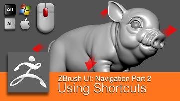 DART 153 Intro To ZBrush: Navigating Part 2 Using Shortcuts