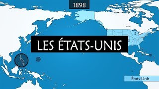 Les États-Unis d'Amérique - Résumé sur cartes