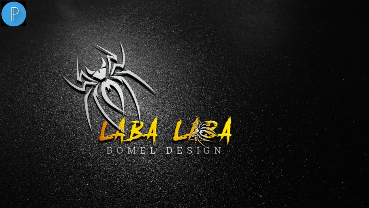  Cara  Membuat  Logo LABA LABA Desain  Logo BOMEL DESIGN 