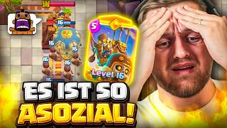💀😱3 CROWN in 20 SEKUNDEN?! - LVL 1 vs LVL 16 BALLON! - Clash Royale EXPERIMENT