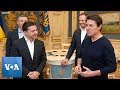 Ukraine President Zelenskiy Woos Hollywood's Tom Cruise