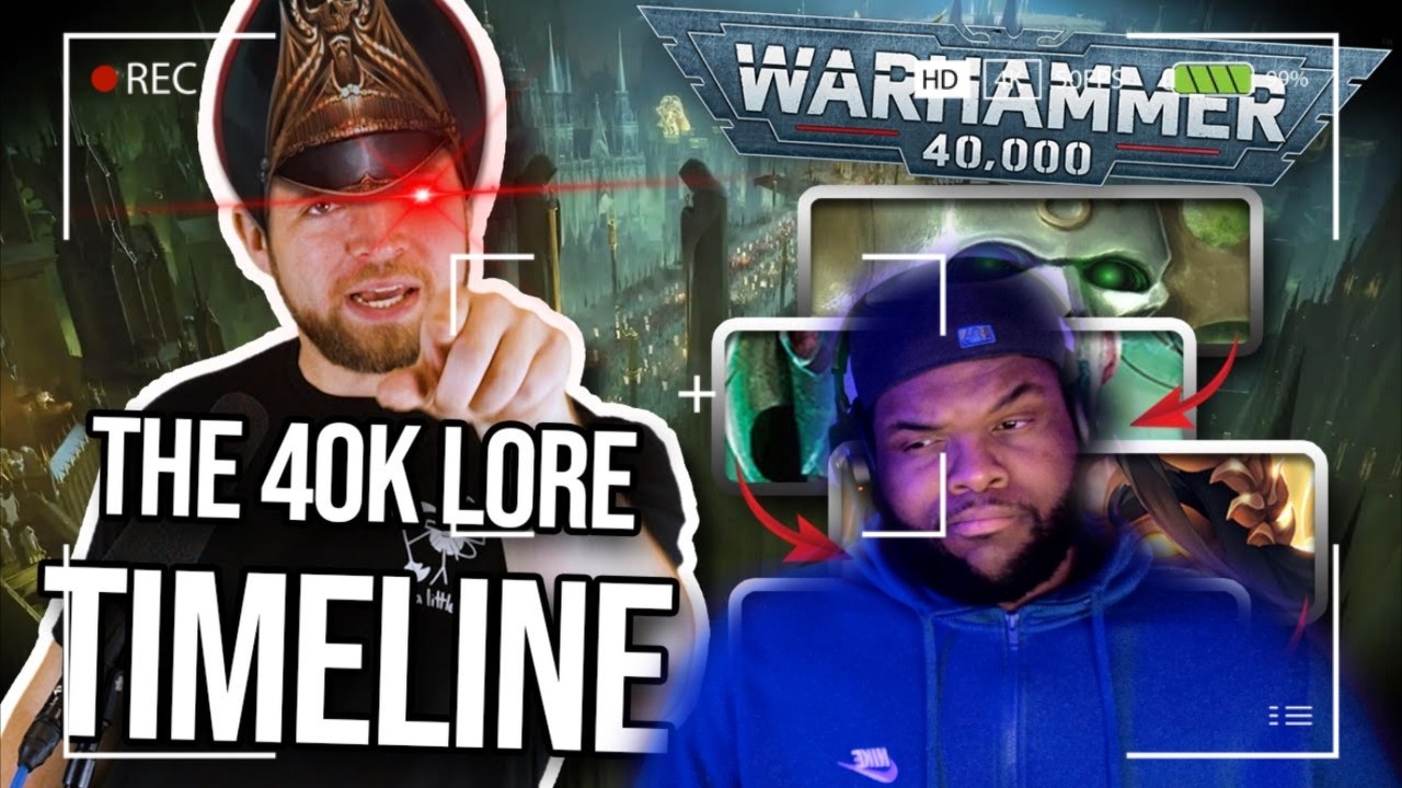 TRYING TO PUT THINGS IN ORDER!? - What is Warhammer 40,000? | Timeline of 40k Lore REACTION