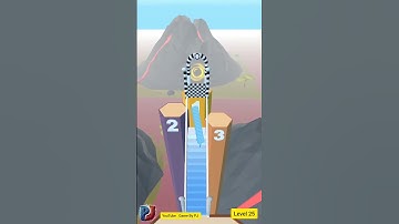 Game : bridge run io level 25 ; #gamebypj #bridgerunio #bridgerace #racegame  #bridgestack