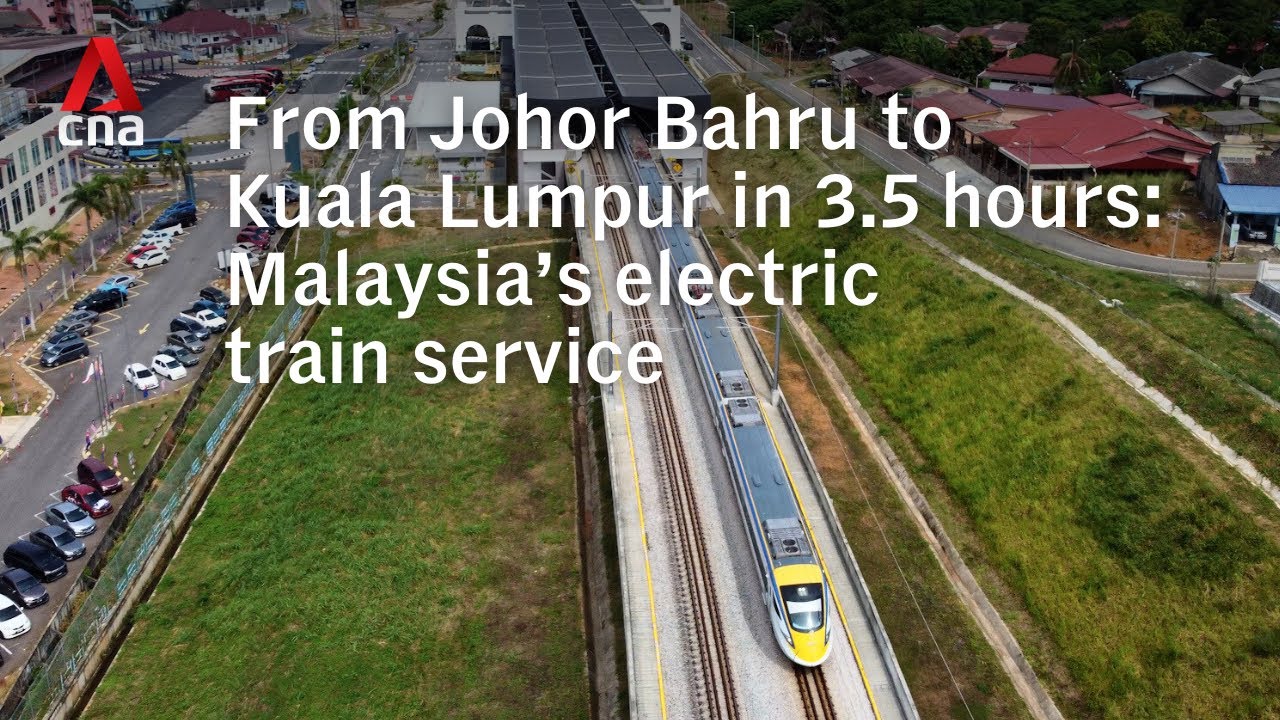 Malaysia's electric train service: From Johor Bahru to Kuala Lumpur in 3.5 hours
